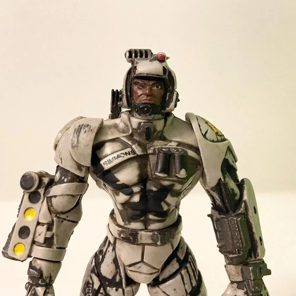 Vintage 1996 McFarlane Total Chaos Al Simmons Ultra  Loose Action Figure Toy - Picture 2 of 13